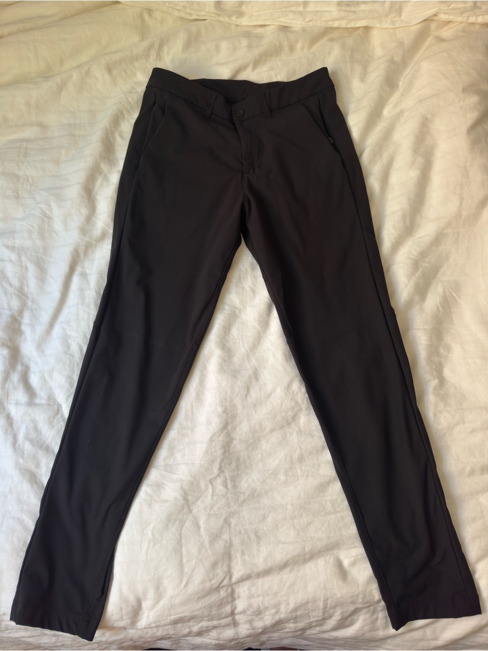 lululemon athletica Men's Black ABC Slim fit pants